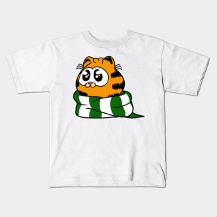 christmas baby cat Kids T-Shirt
